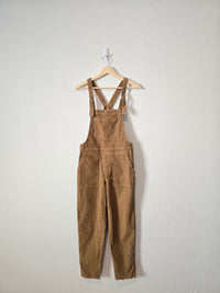 Aerie Brown Cord Overalls (XS)