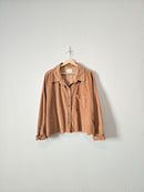 Brown Cord Button Up (XL)