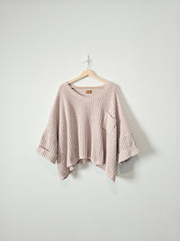 Pol Chunky Oversized Sweater (L)