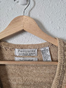 Vintage Embroidered Vest (L)