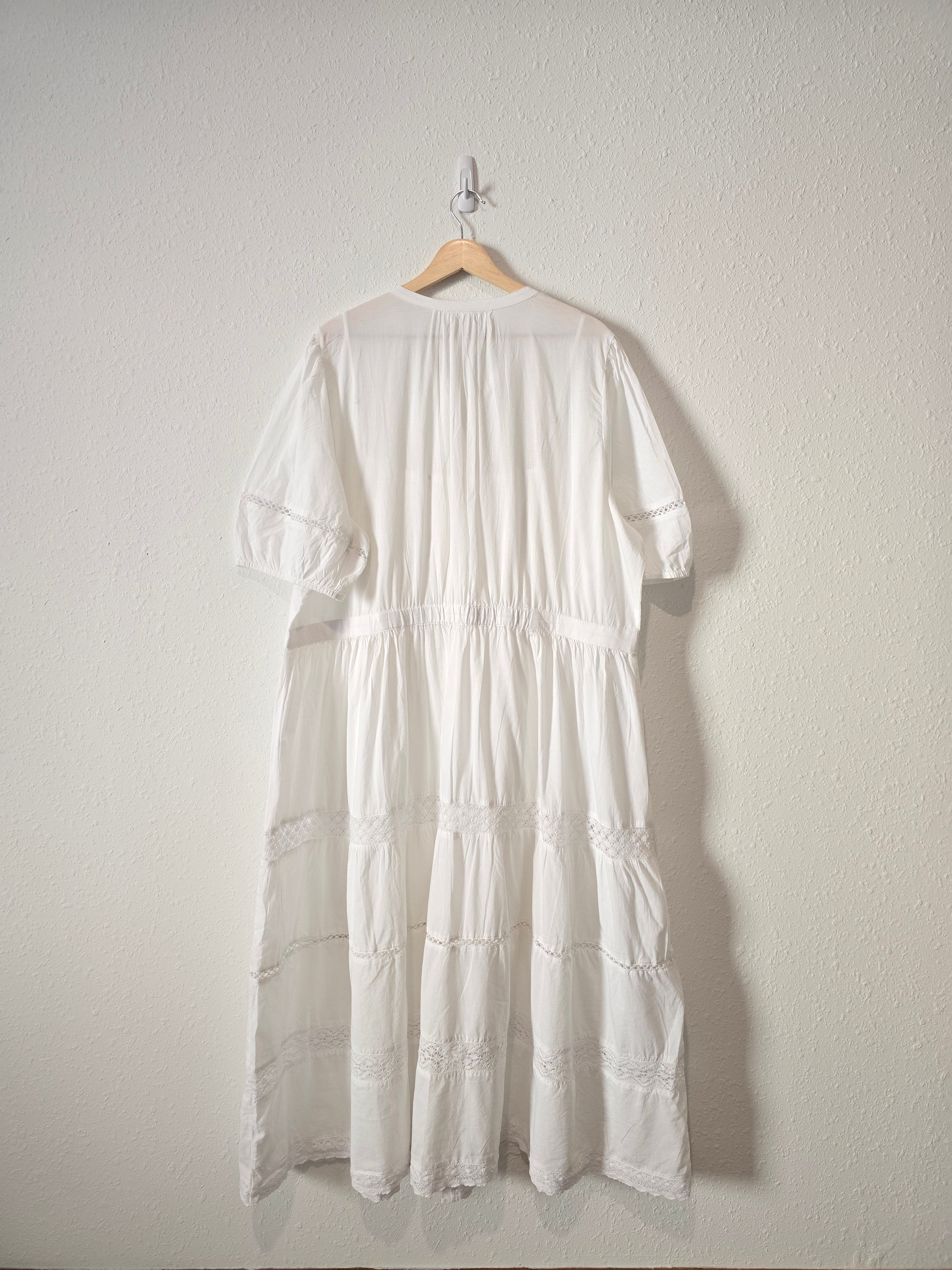 Gap White Flowy Dress (XXL)