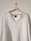 Banana Republic Linen V Neck Top (XL)