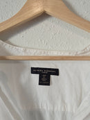 Banana Republic Linen V Neck Top (XL)