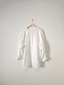 Banana Republic Linen V Neck Top (XL)