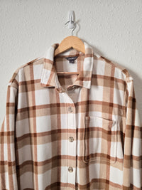 Eddie Bauer Plaid Shacket (2X)