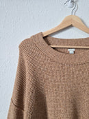 Aerie Oversized Waffle Sweater (XS)