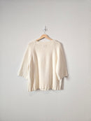 Chunky Cable Knit Sweater (L)