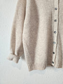 Vintage Button Up Wool Sweater (L)