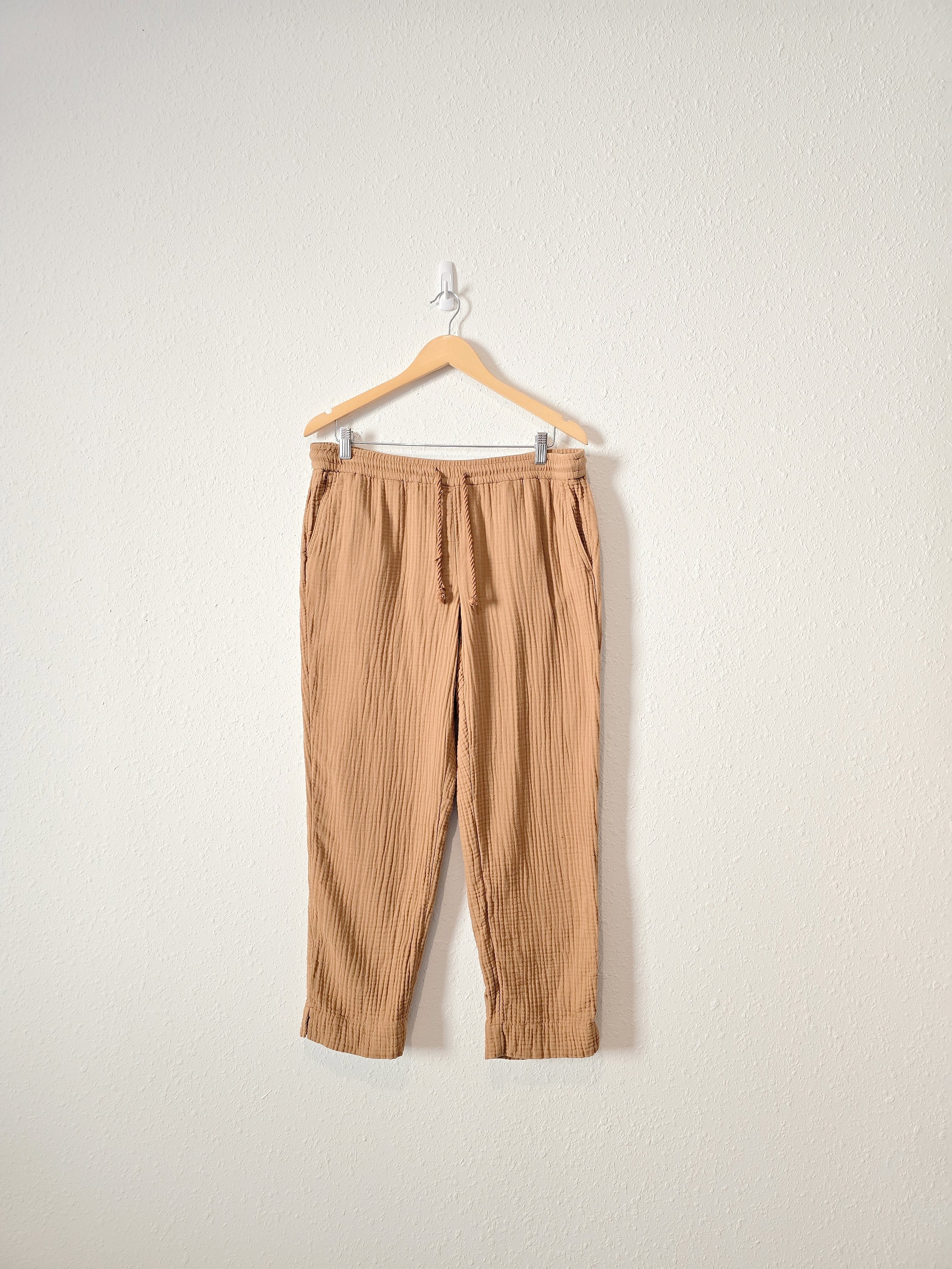 Cotton Gauze Straight Pants (M)