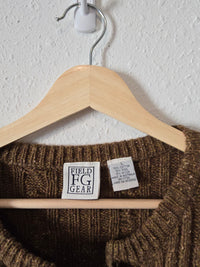 Vintage Chunky Wool Blend Sweater (L)