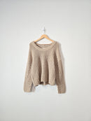 Aerie Chunky Oversized Sweater (M)