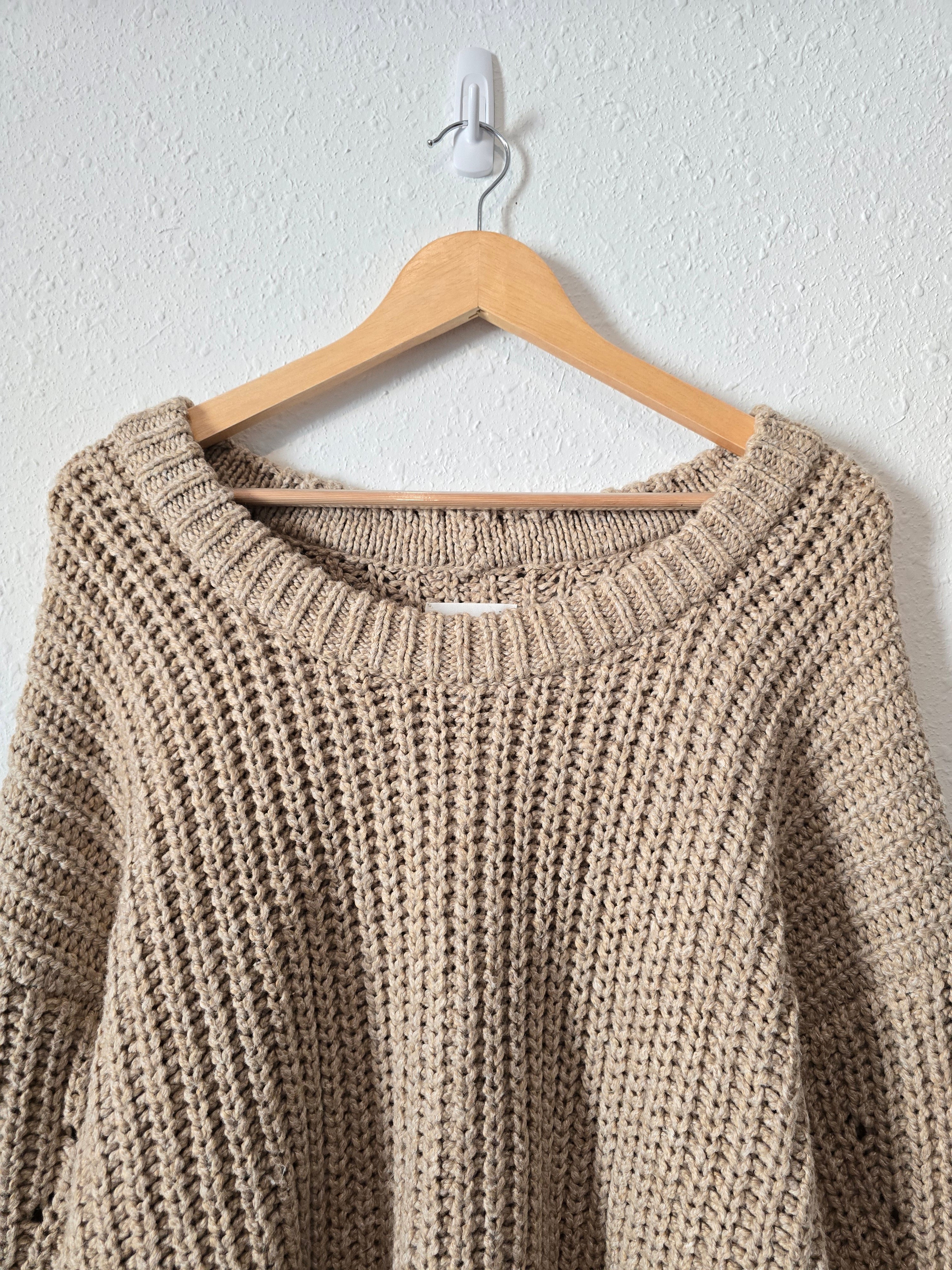 Aerie Chunky Oversized Sweater (M)