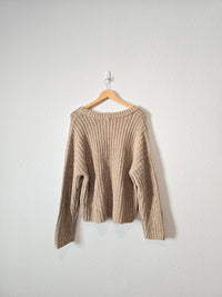 Aerie Chunky Oversized Sweater (M)