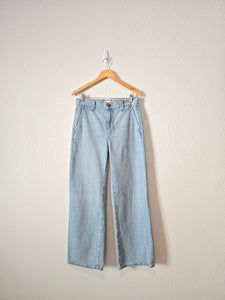 Zara Relaxed Wide Leg Jeans (6)