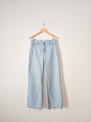 Zara Relaxed Wide Leg Jeans (6)