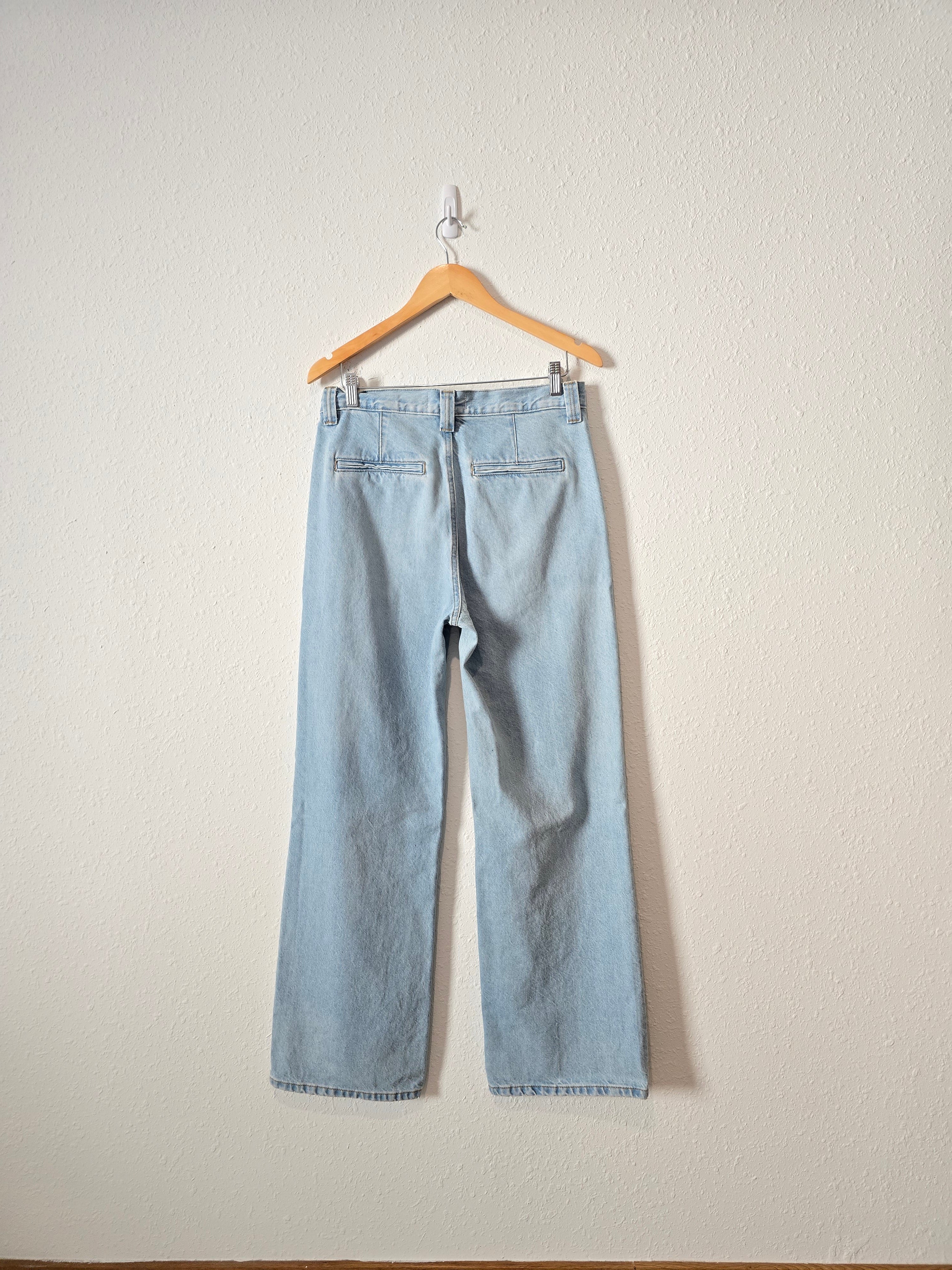 Zara Relaxed Wide Leg Jeans (6)