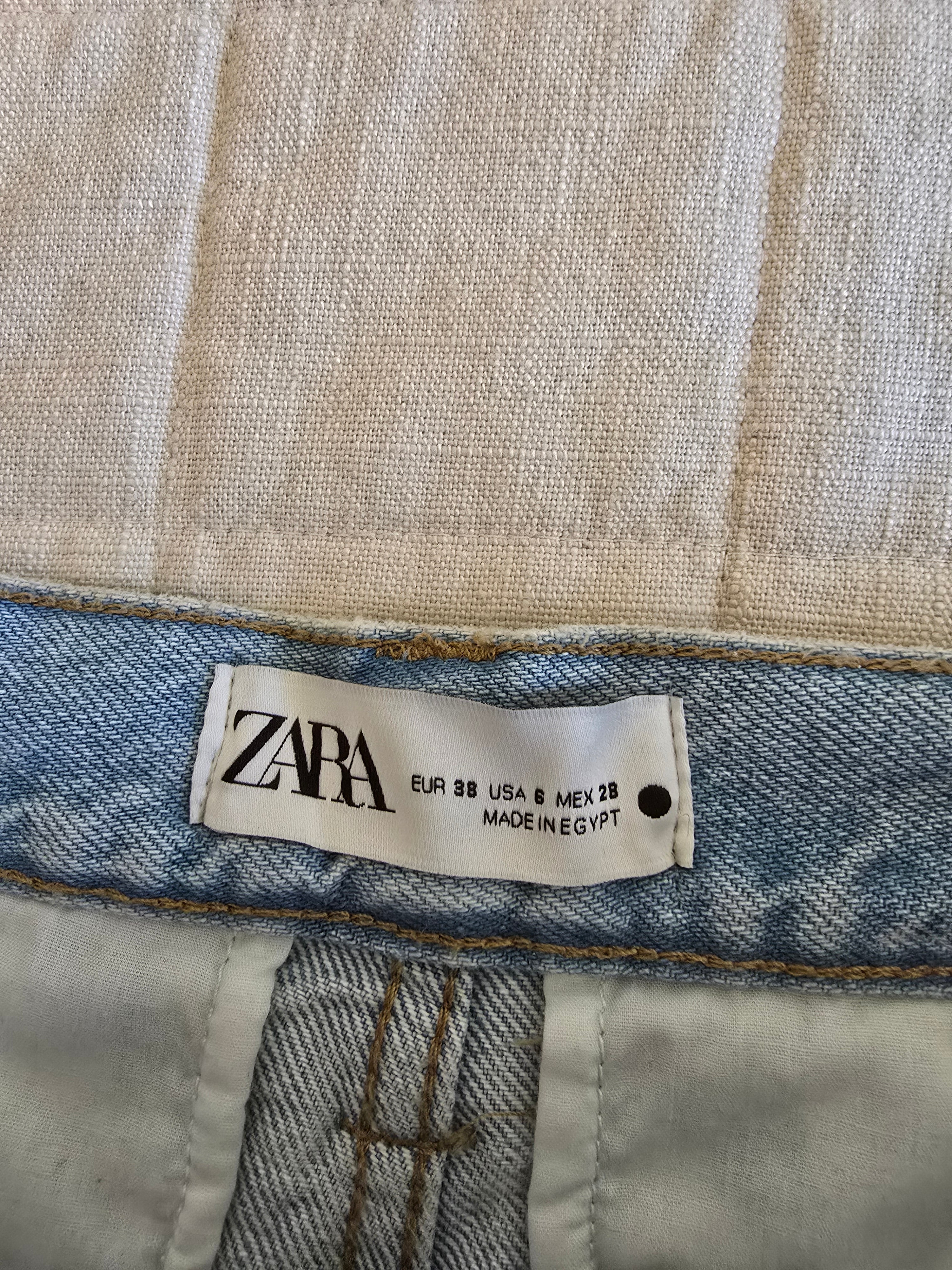 Zara Relaxed Wide Leg Jeans (6)