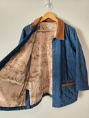 Vintage Quilted Denim Jacket (L/XL)