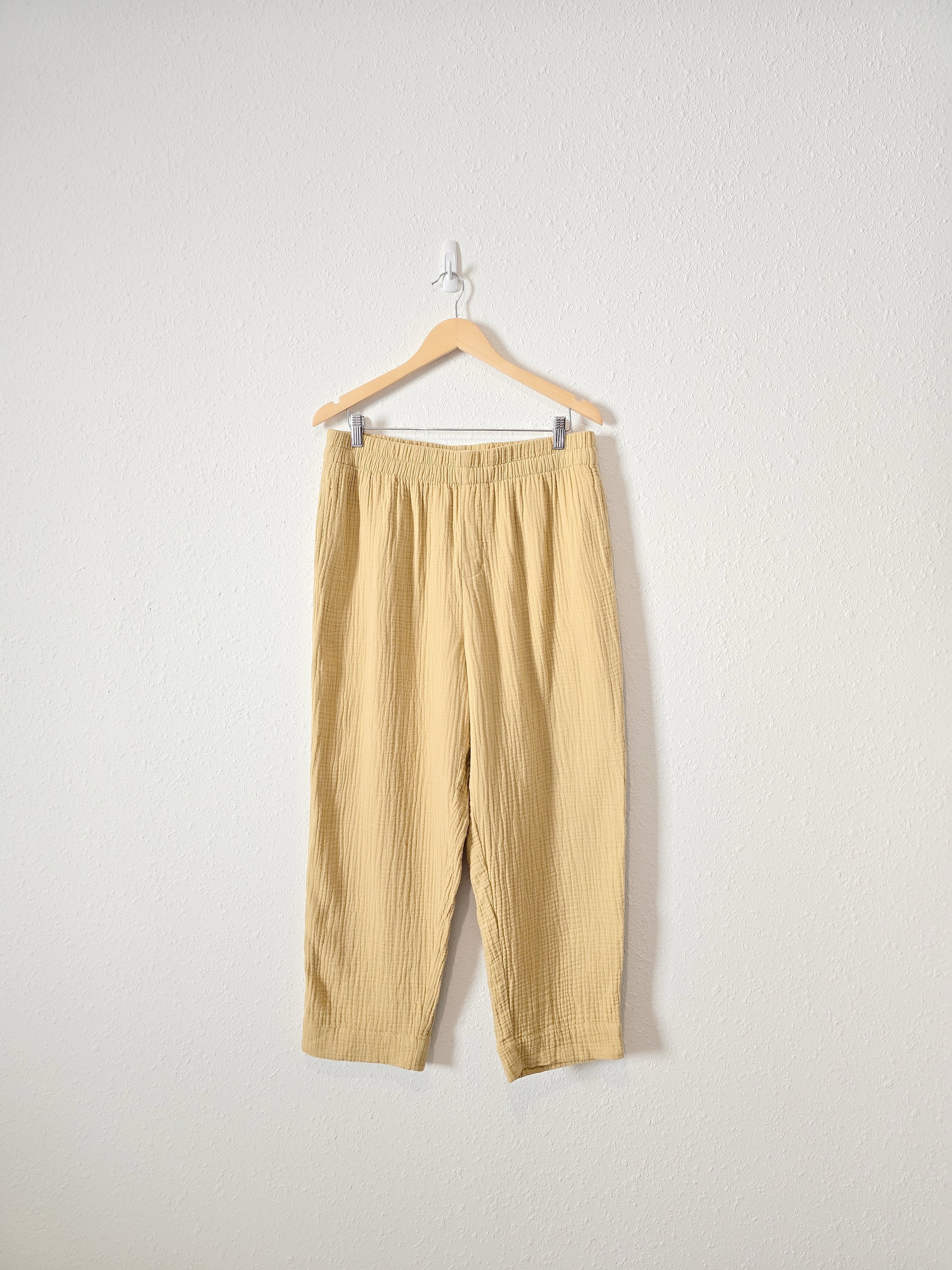 Madewell Cotton Gauze Pants (L)