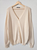 Oversized Cotton Cardigan (S/M)