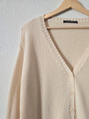 Oversized Cotton Cardigan (S/M)