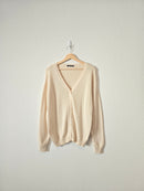 Oversized Cotton Cardigan (S/M)