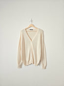 Oversized Cotton Cardigan (S/M)