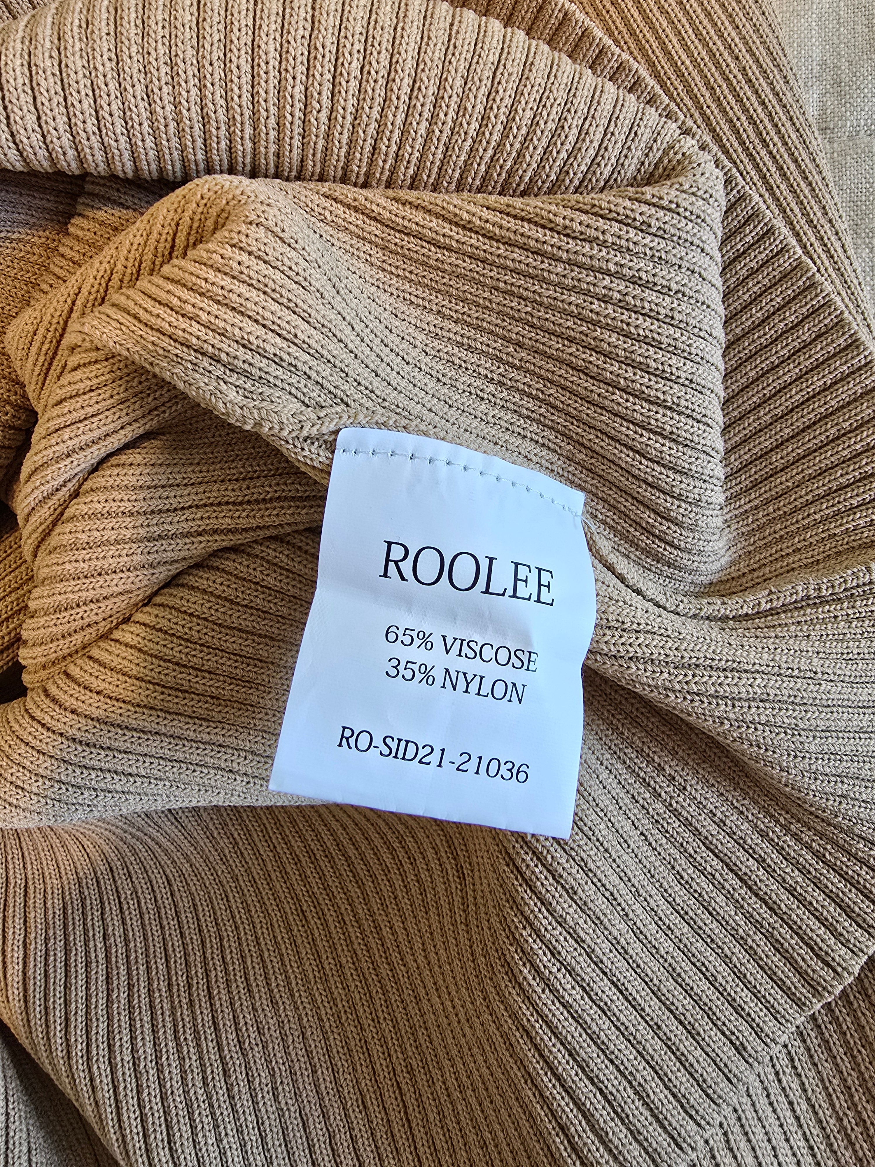 Roolee Ribbed Knit Sweater (XXXL)