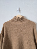 Zara Wool Blend Mockneck Sweater (M)