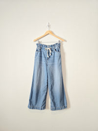 Wide Leg Drawstring Jeans (4/27)