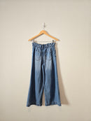 Wide Leg Drawstring Jeans (4/27)