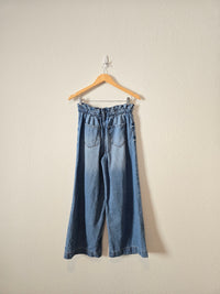 Wide Leg Drawstring Jeans (4/27)