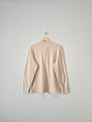 Eddie Bauer Cream Henley Thermal (L)