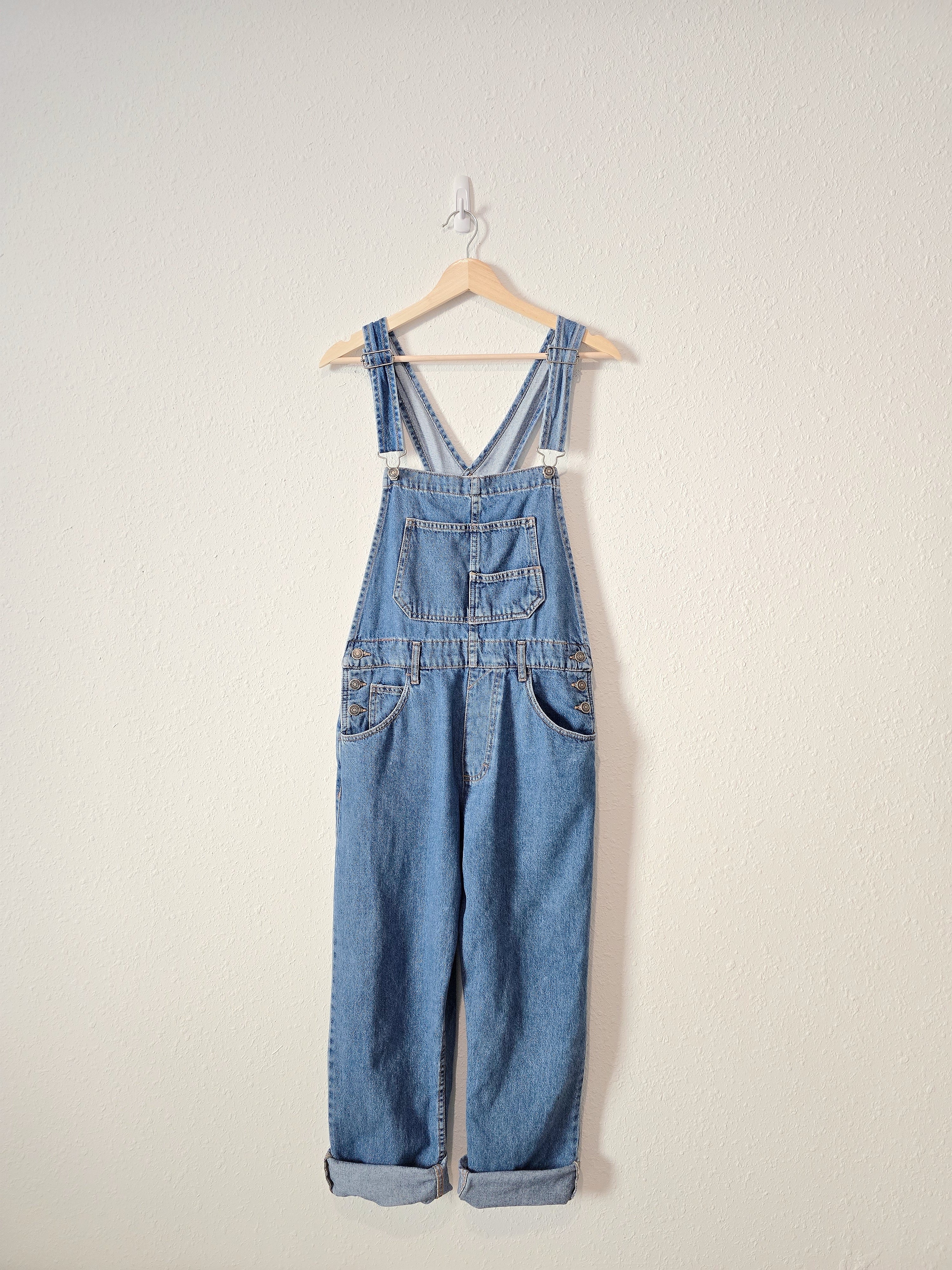 Free People Denim Overalls (S)