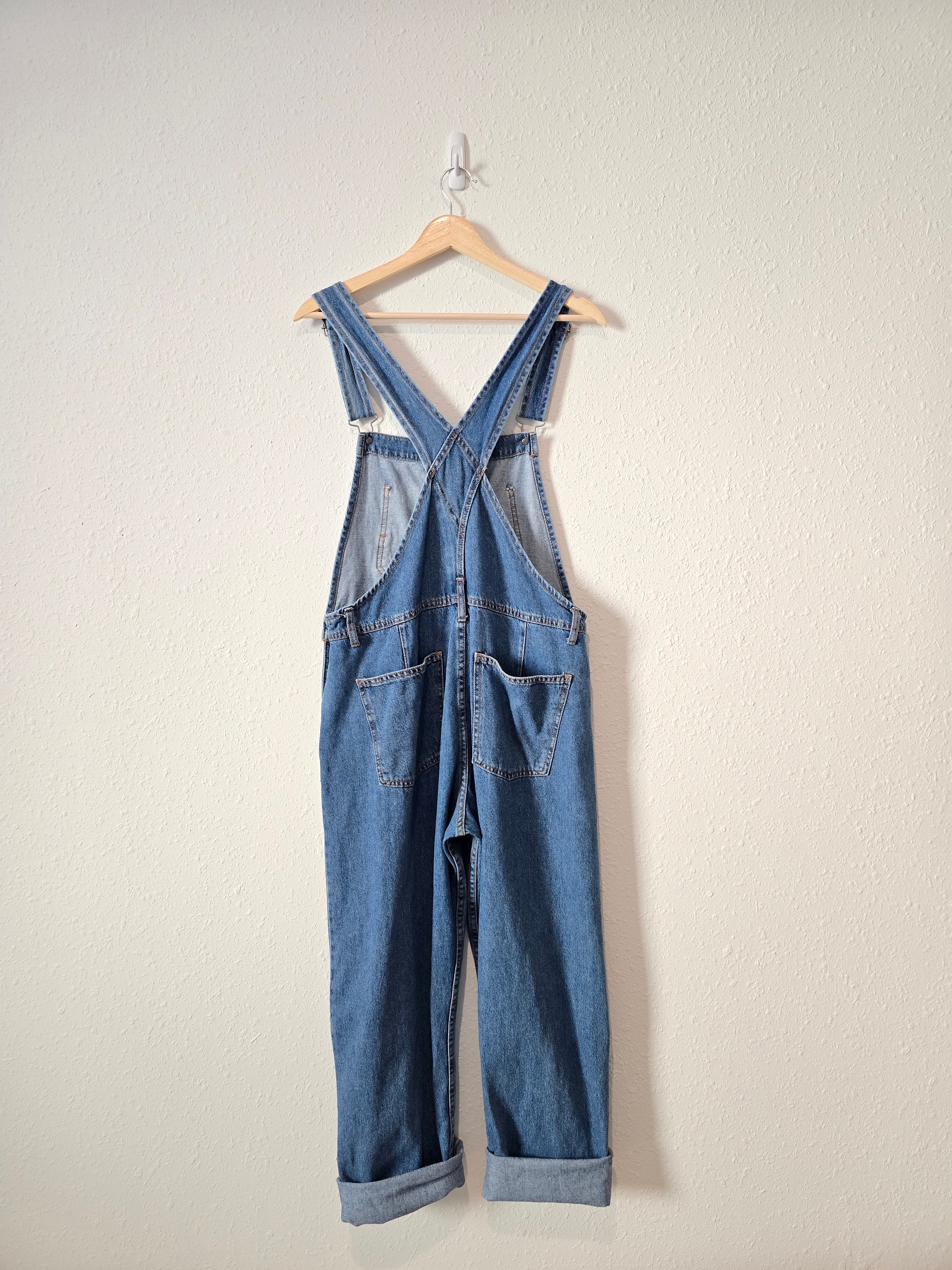 Free People Denim Overalls (S)