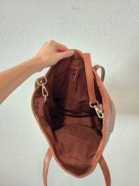 Banana Republic Cognac Brown Purse