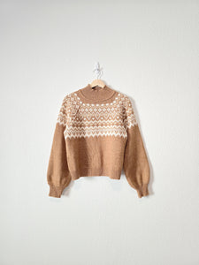 Gap Fairisle Turtleneck Sweater (XS)