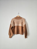 Gap Fairisle Turtleneck Sweater (XS)