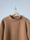 Textured Mockneck Sweatshirt (XL)