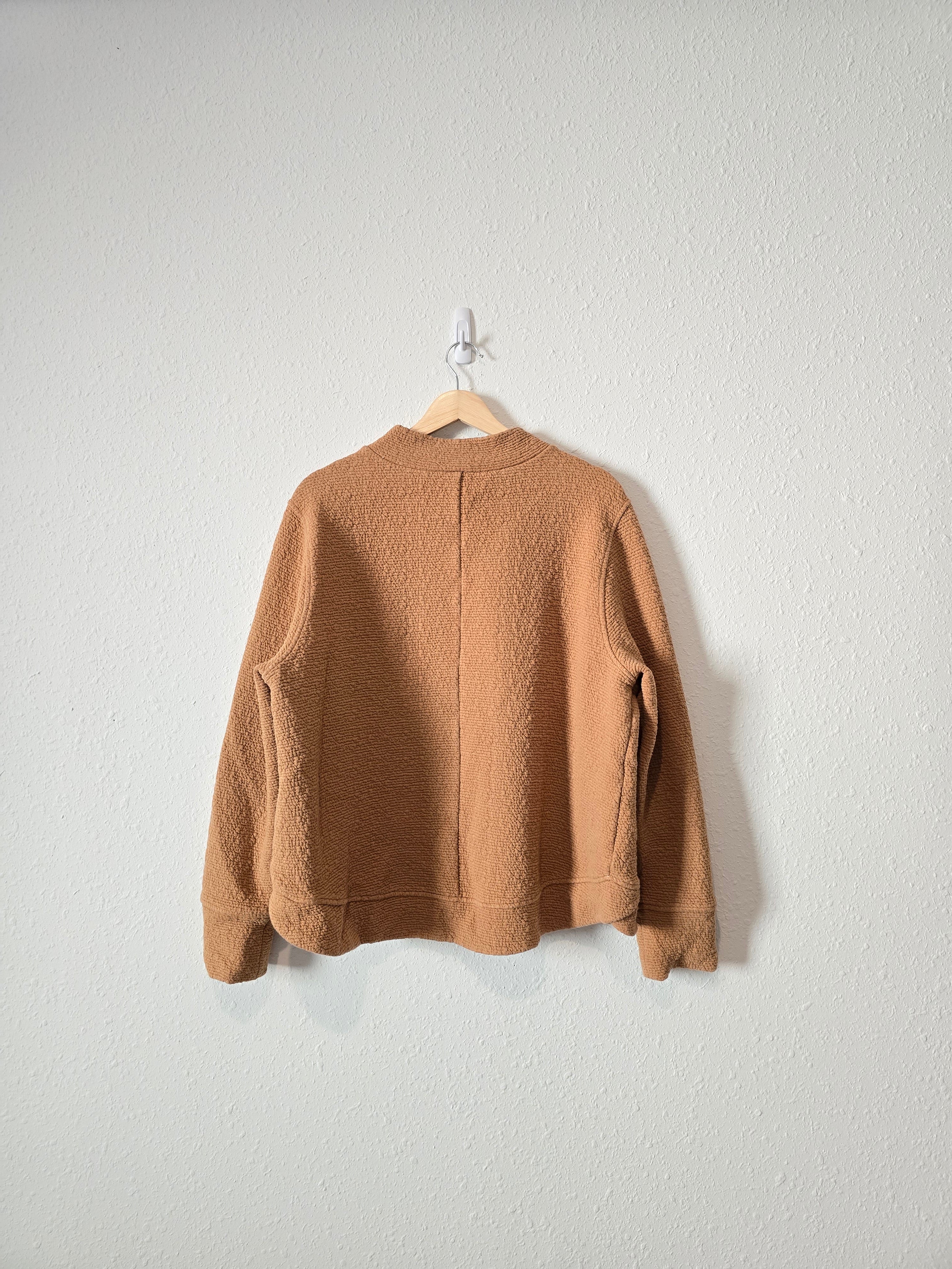 Textured Mockneck Sweatshirt (XL)