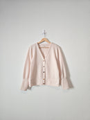 Madewell Ribbed Button Up Top (M)