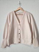 Madewell Ribbed Button Up Top (M)