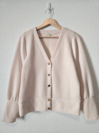 Madewell Ribbed Button Up Top (M)
