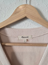 Madewell Ribbed Button Up Top (M)