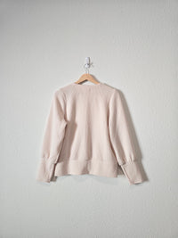 Madewell Ribbed Button Up Top (M)