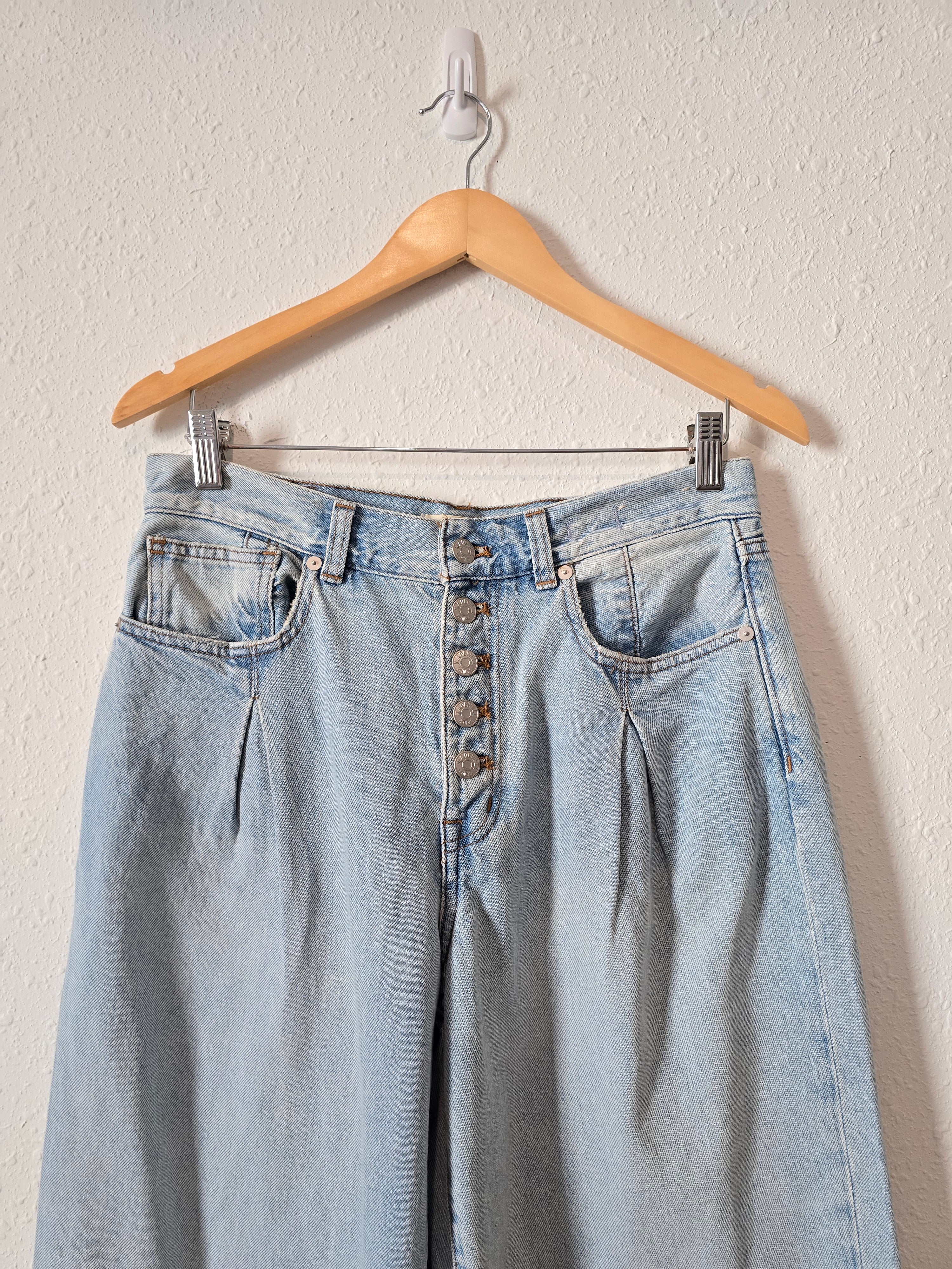 Madewell Super Wide Leg Jeans (27)