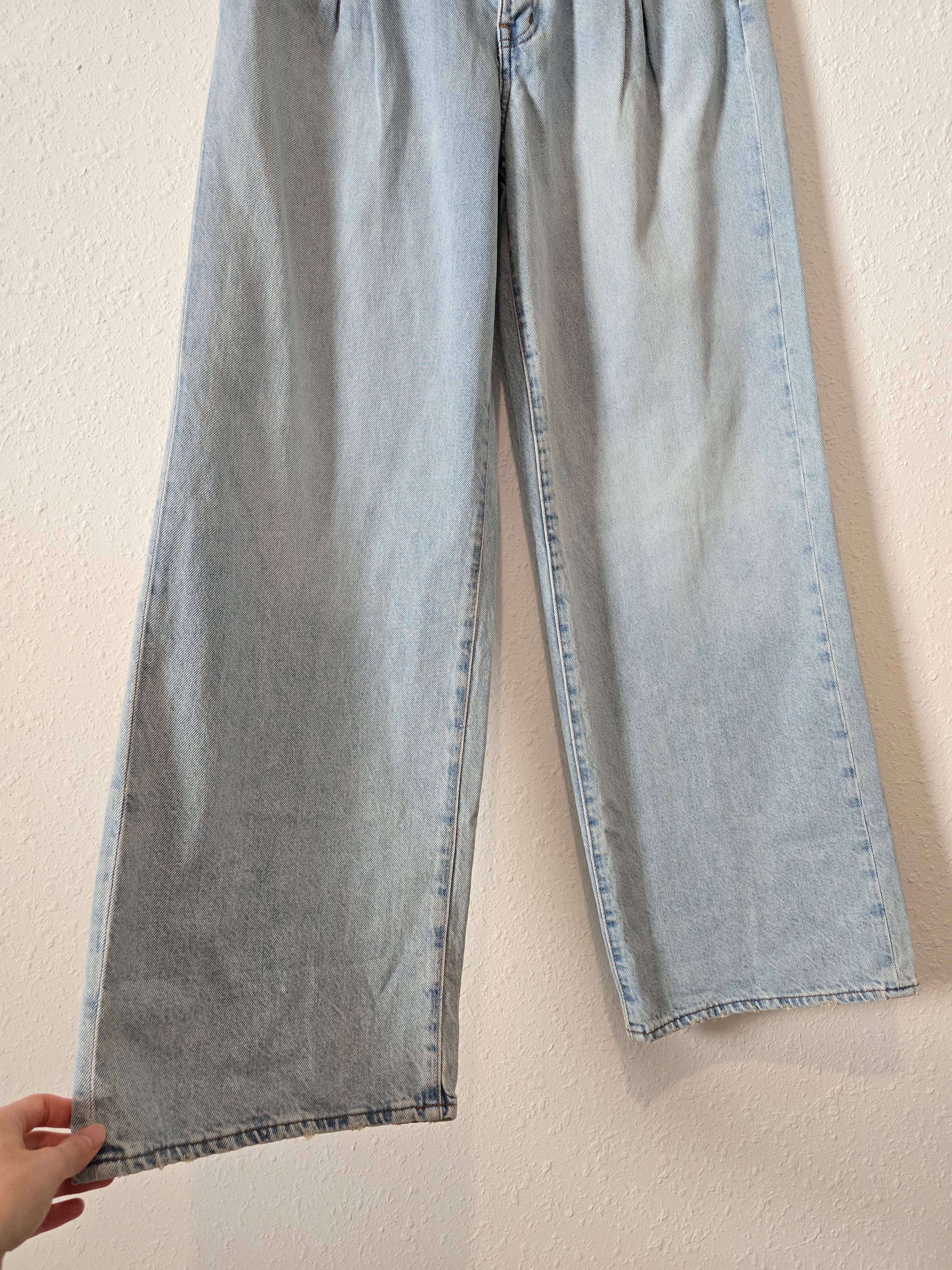 Madewell Super Wide Leg Jeans (27)