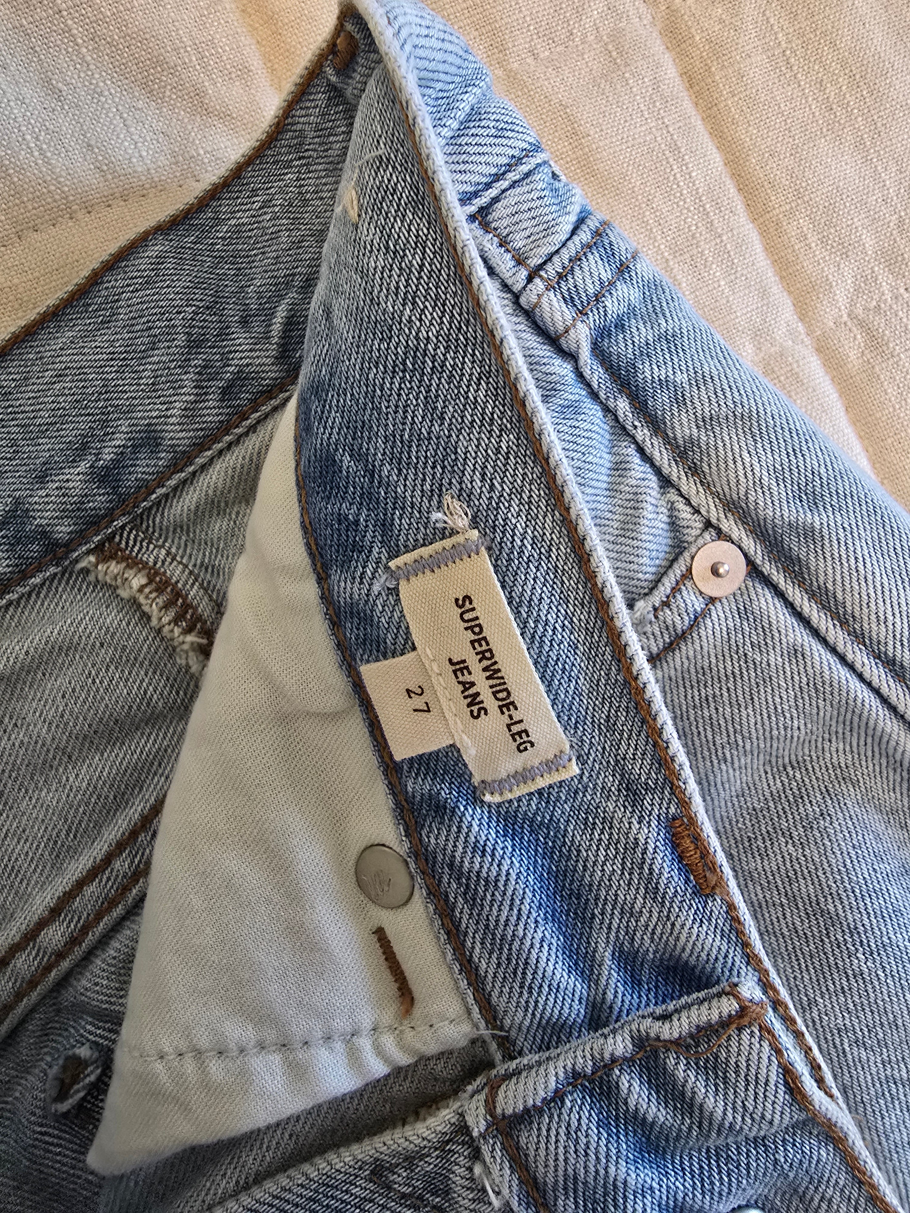 Madewell Super Wide Leg Jeans (27)