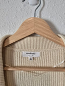 Cream Collared Sweater (XL)