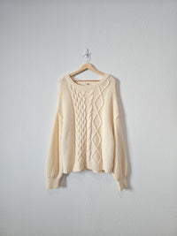 Free People Chunky Sweater (M)